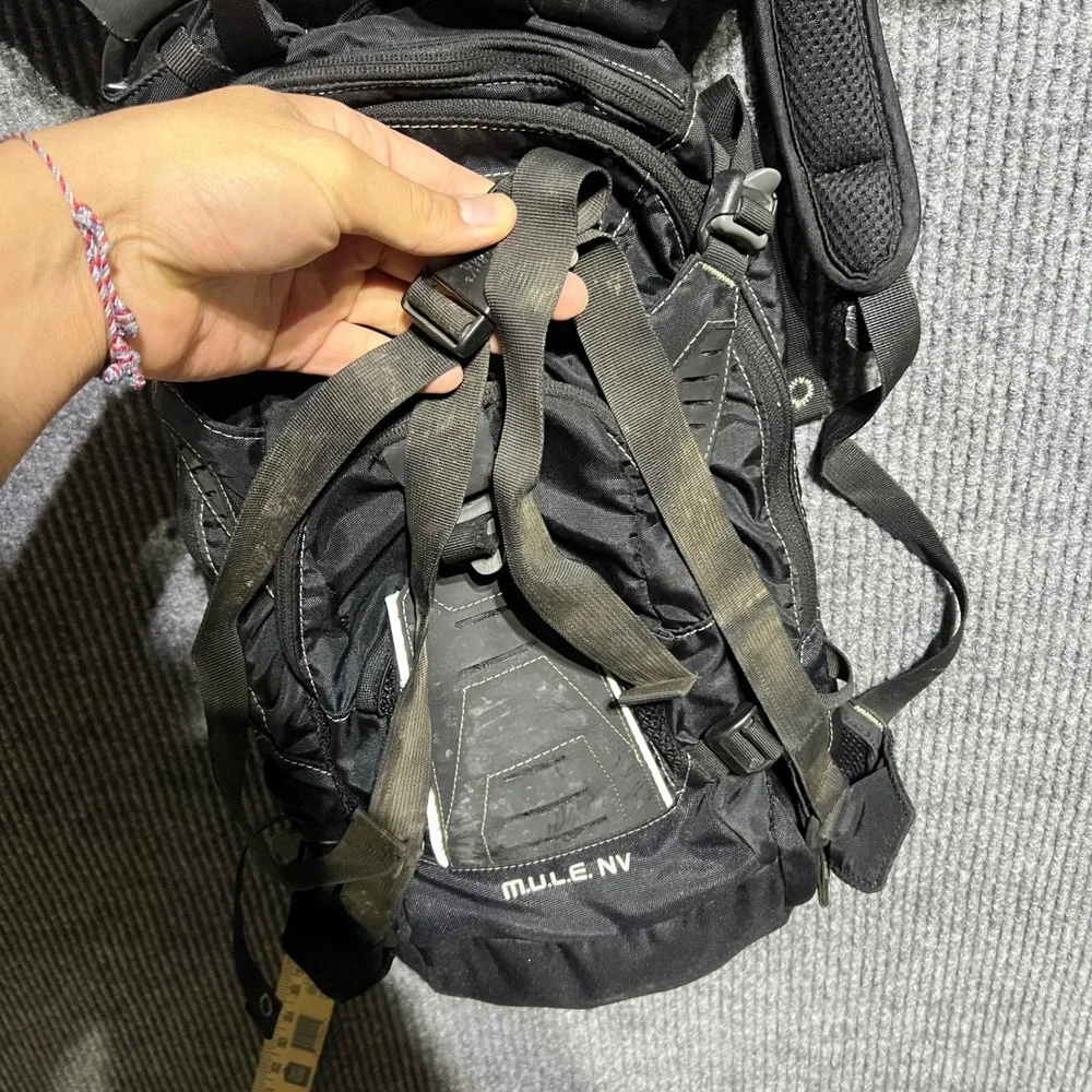 CamelBak M.U.L.E. NV Backpack Mens OS Black Hydration Pack Hiking MTB Technical